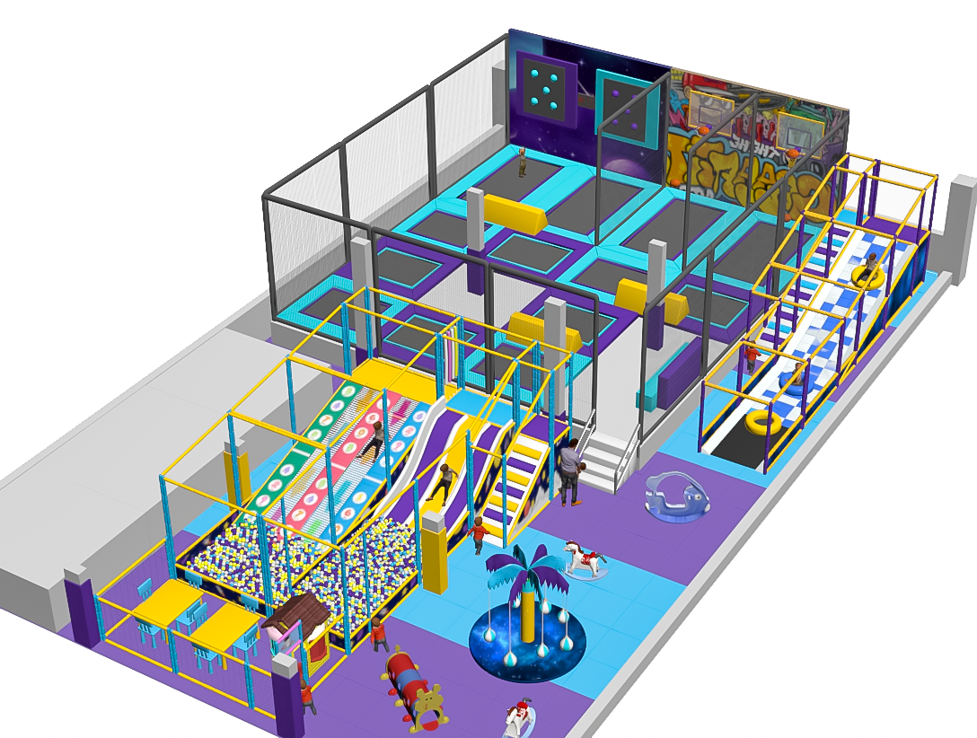 tunus projesi softplaytrambolinpark 23x14 m h450 12